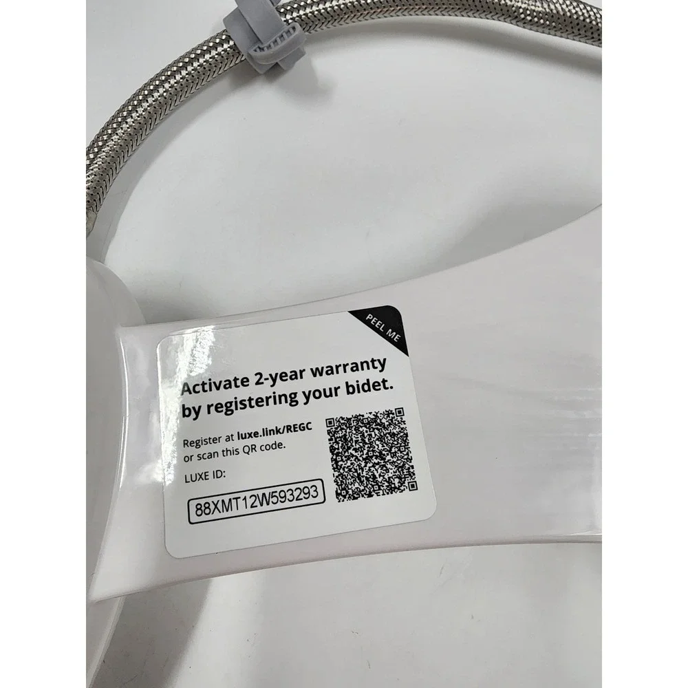LUXE Bidet Neo 120 White Self Cleaning Nozzle Toilet Attachment Non-Electric